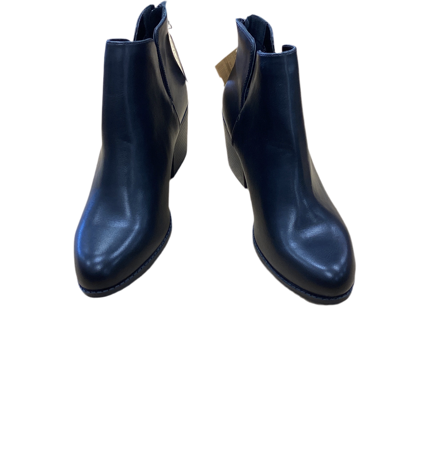 Boots Ankle Heels By Soda In Black, Size:8.5