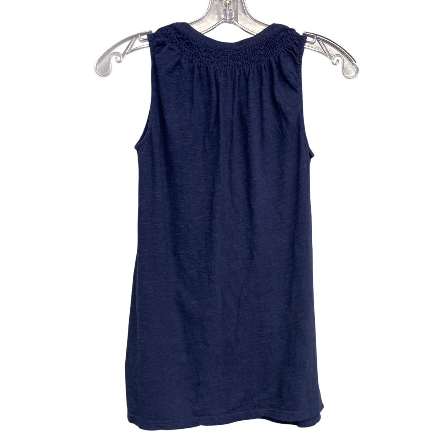 Top Sleeveless Designer By Lilly Pulitzer In Navy, Size:S
