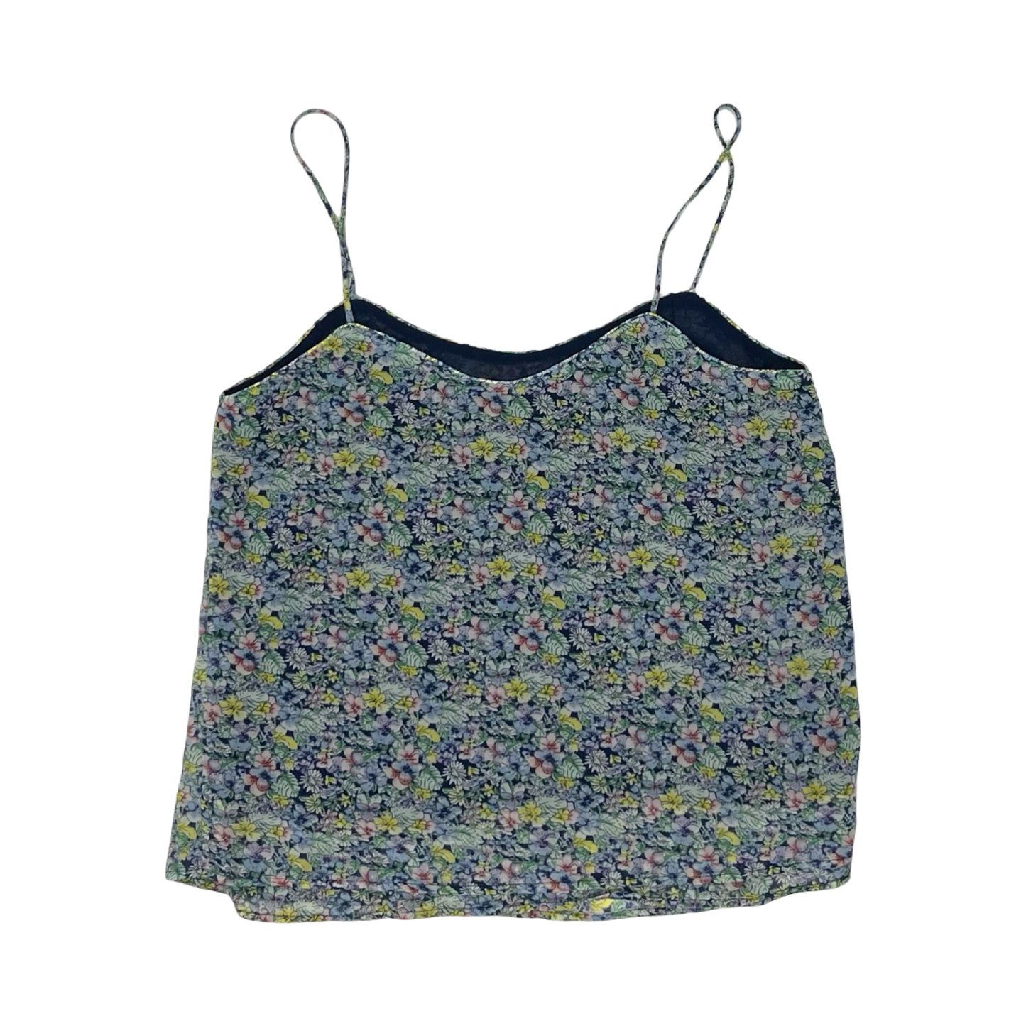 Blouse Sleeveless By Mng In Floral Print, Size:S