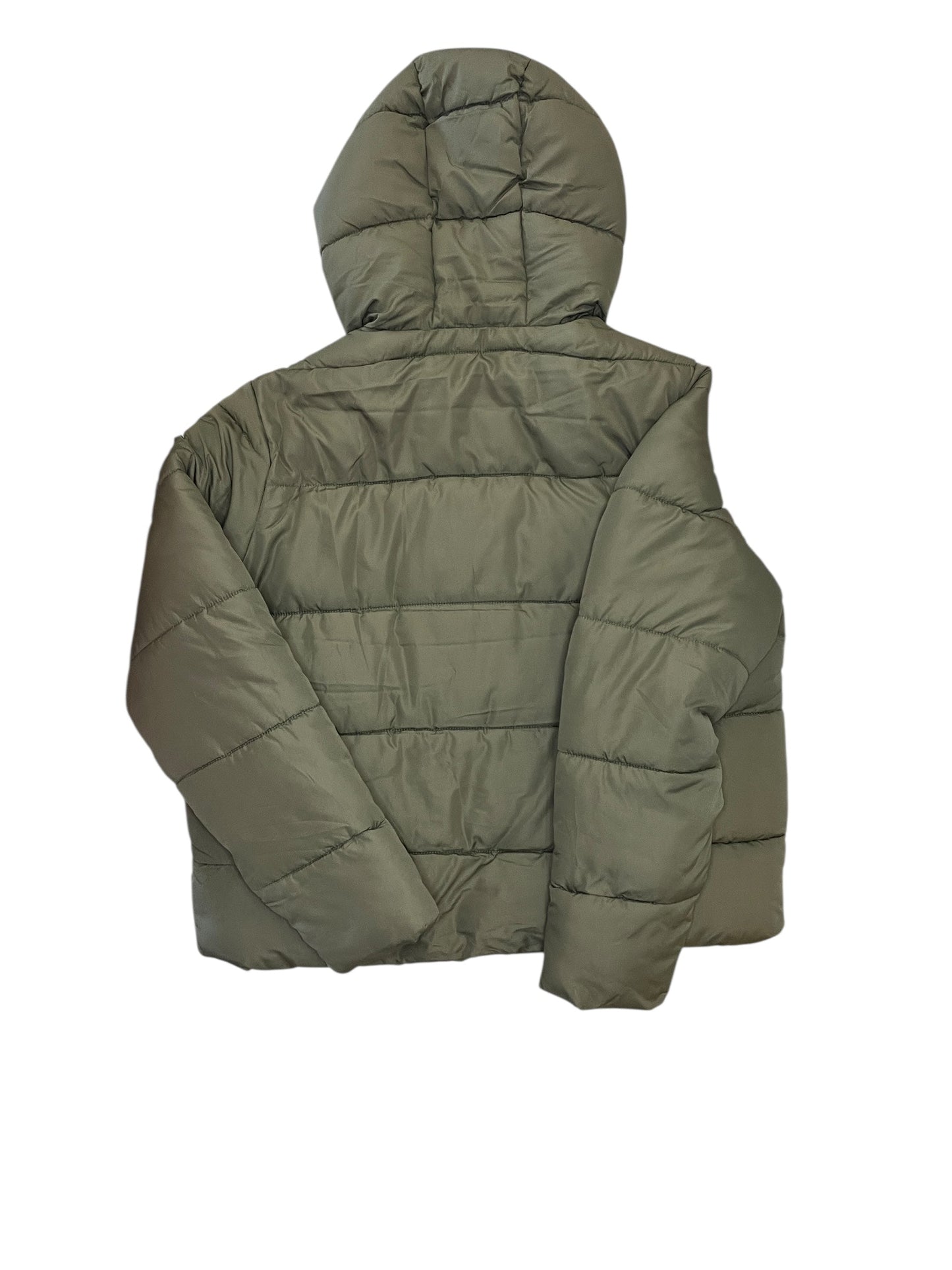 Jacket Puffer & Quilted By Pulse In Green, Size:S