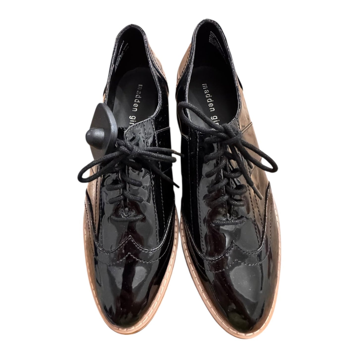 Shoes Flats By Madden Girl In Black, Size:10