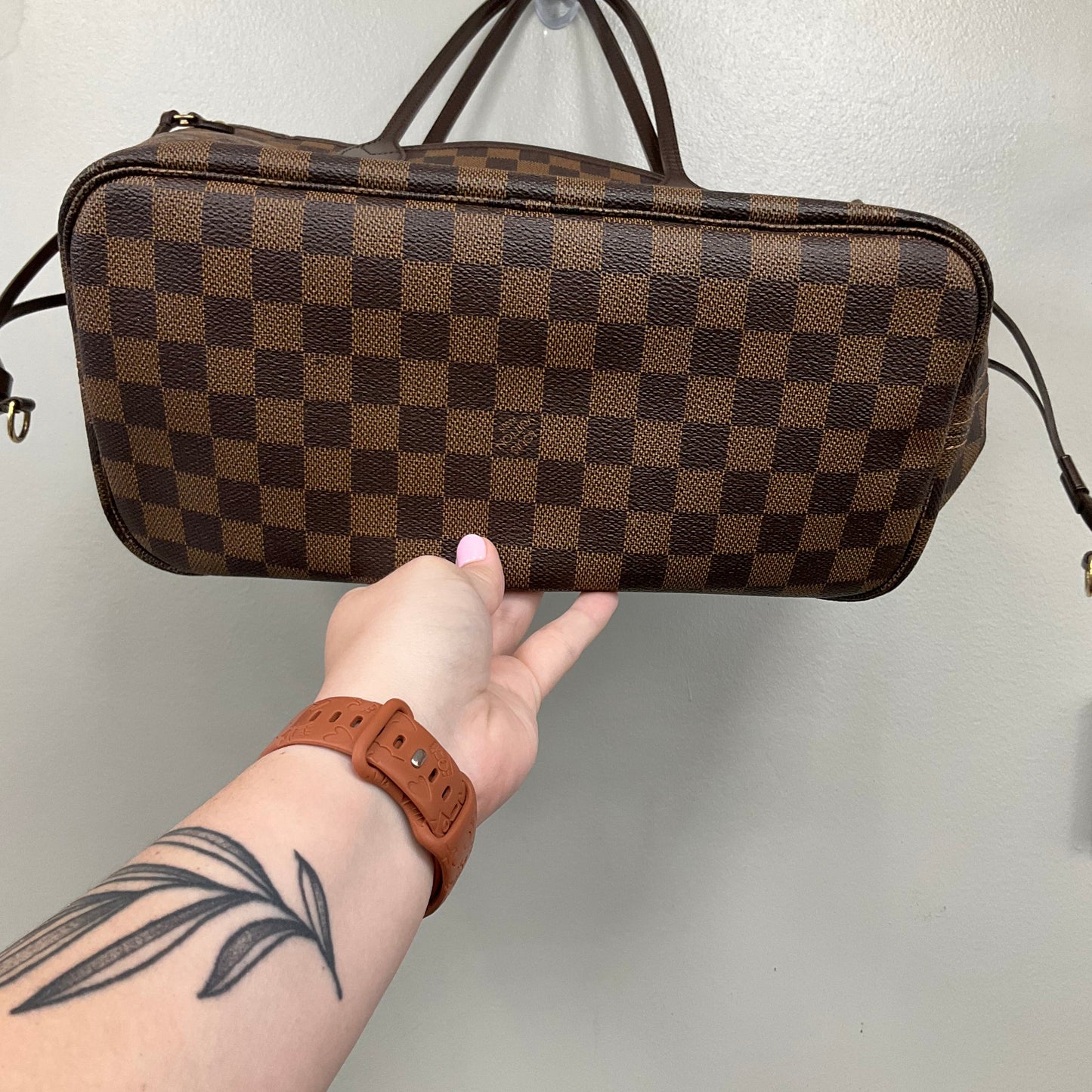 2009 Neverfull MM By Louis Vuitton In Damier Ebene, Size: MM