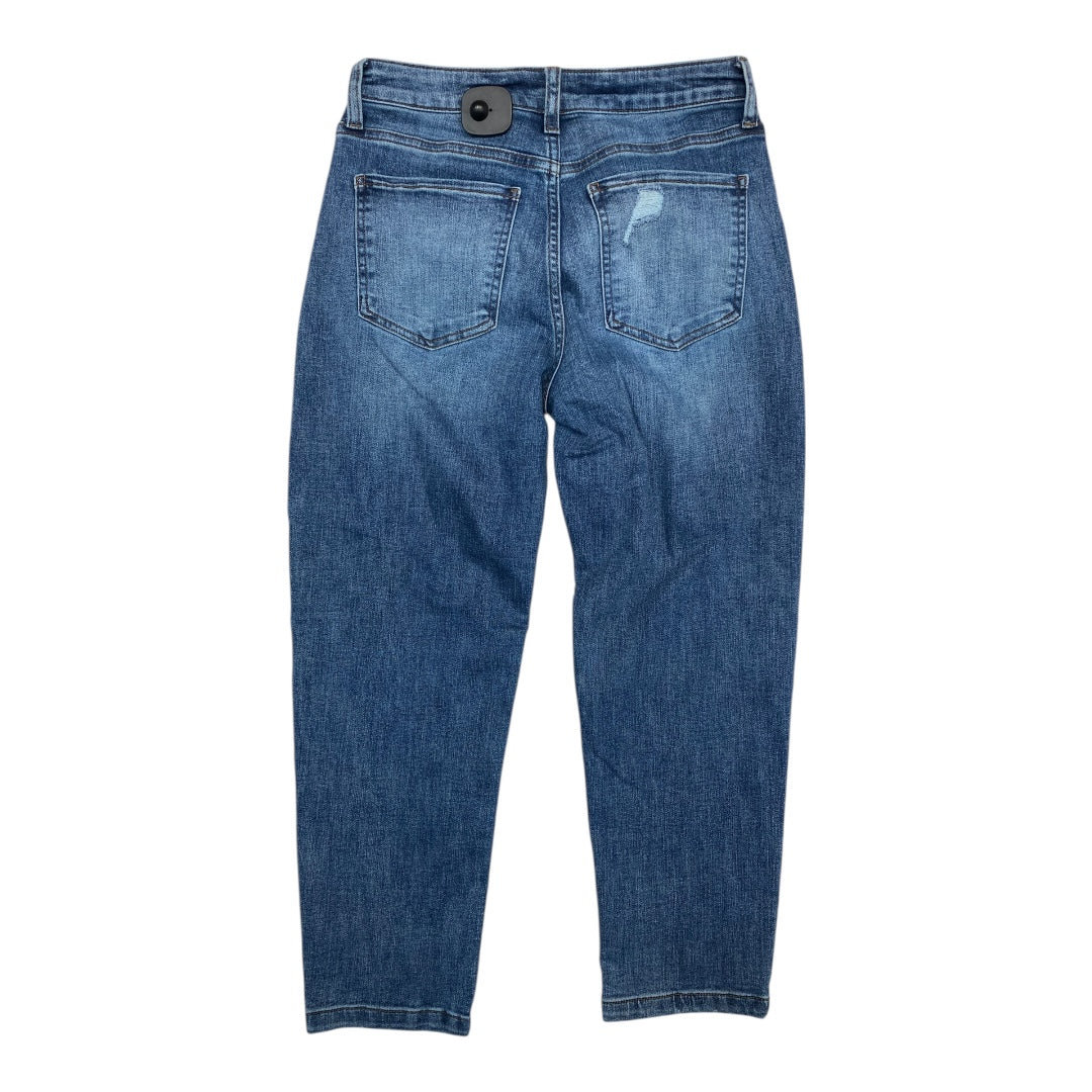 Jeans Boyfriend By Kut In Blue Denim, Size:4
