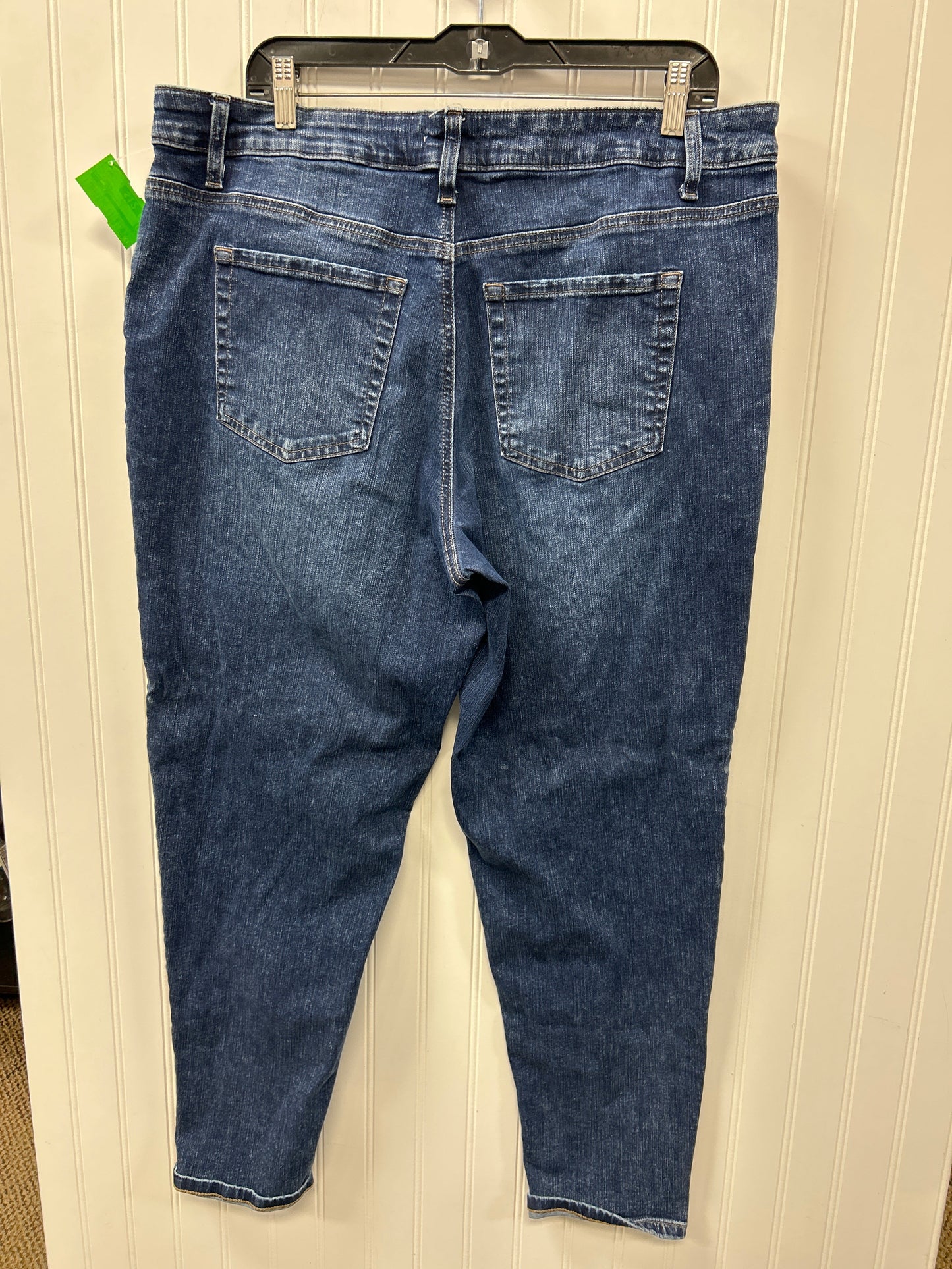 Jeans Straight By Maurices In Blue Denim, Size:16