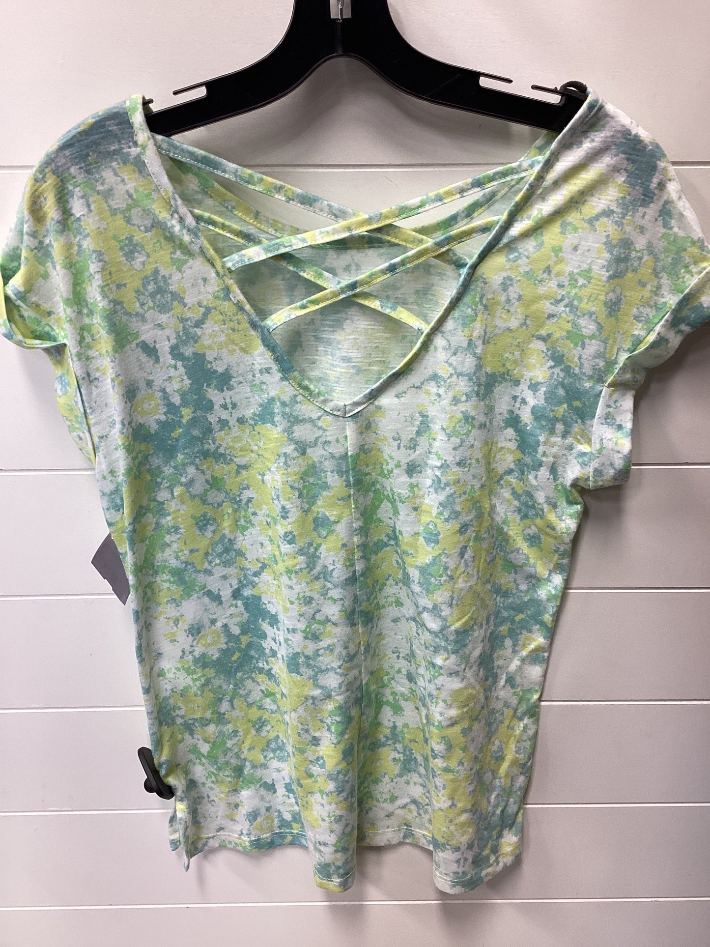 Top Ss By Clothes Mentor In Yellow, Size:M