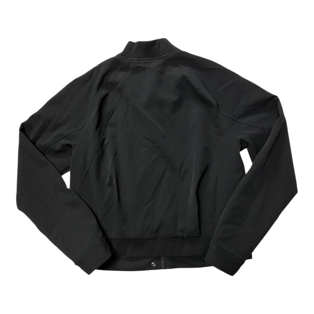 Athletic Jacket By Athleta In Black, Size:S