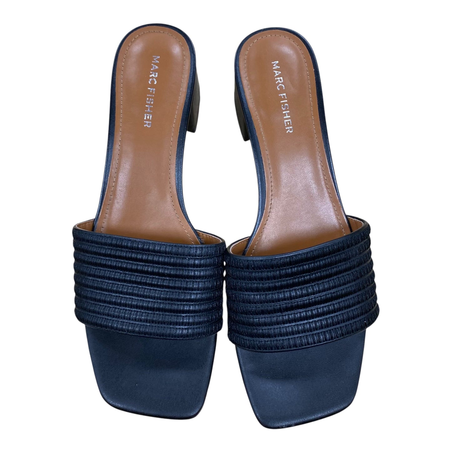 Shoes Heels Block By Marc Fisher In Black, Size: 8.5