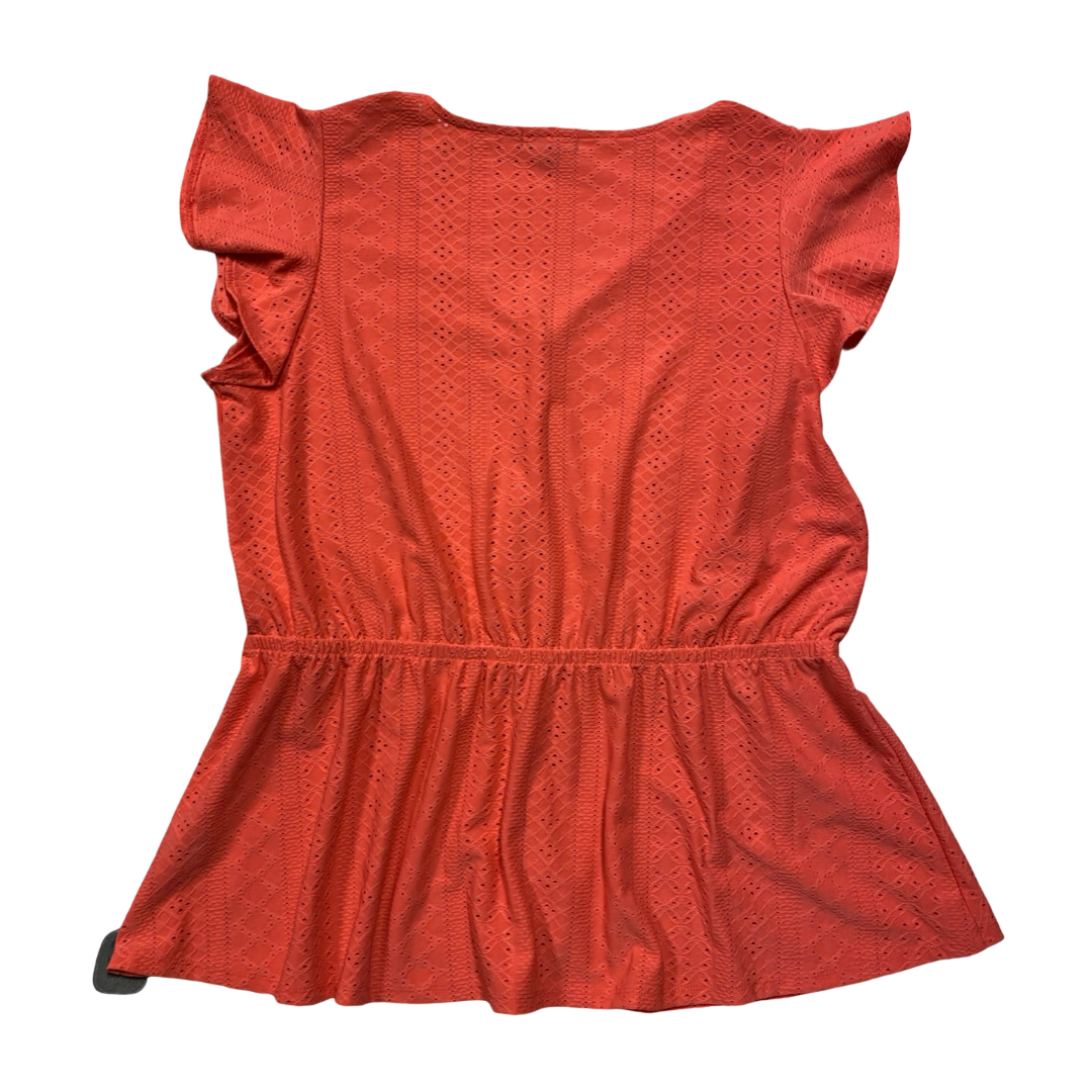 Top Ss By Lane Bryant In Coral, Size:18