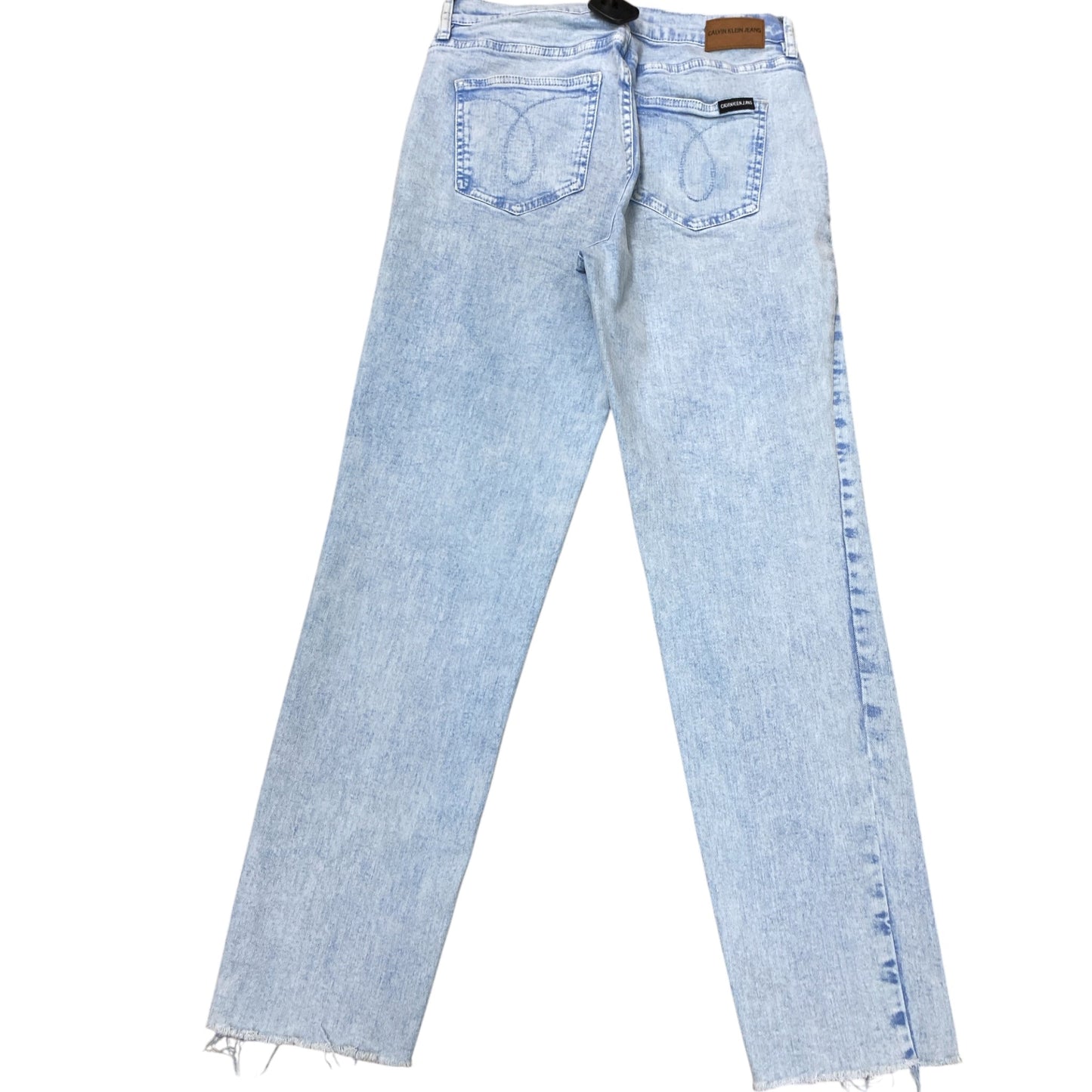Jeans Boot Cut By Calvin Klein In Blue Denim, Size:8