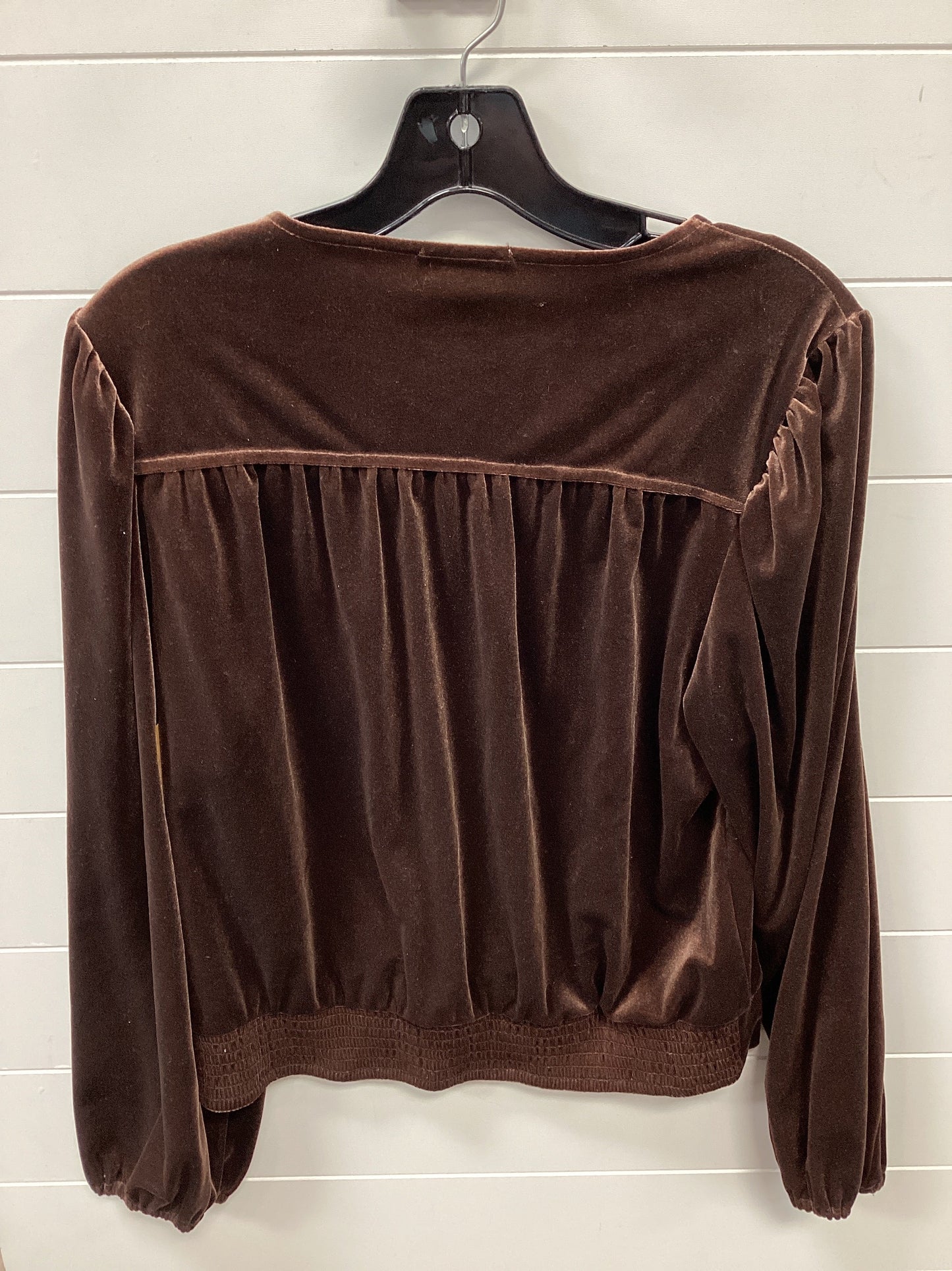 Top Ls By Evereve In Brown, Size:L
