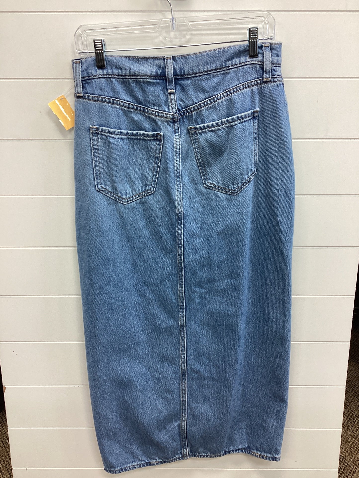 Skirt Maxi By Old Navy In Blue Denim, Size:2