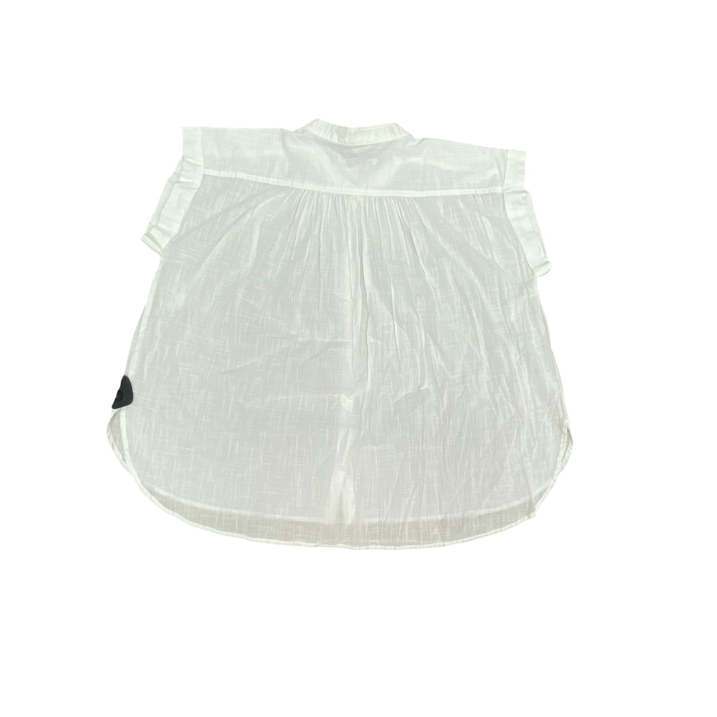 Top Sleeveless By Loft In White, Size:M
