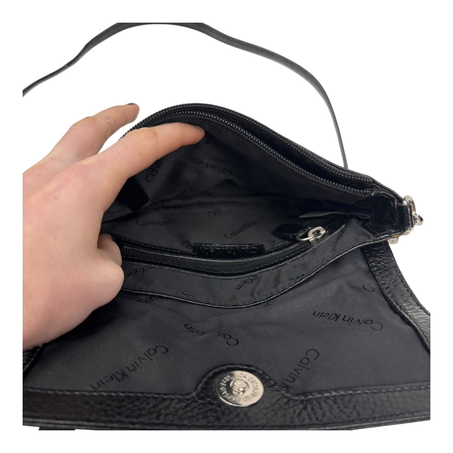 Crossbody By Calvin Klein In Black, Size:Small