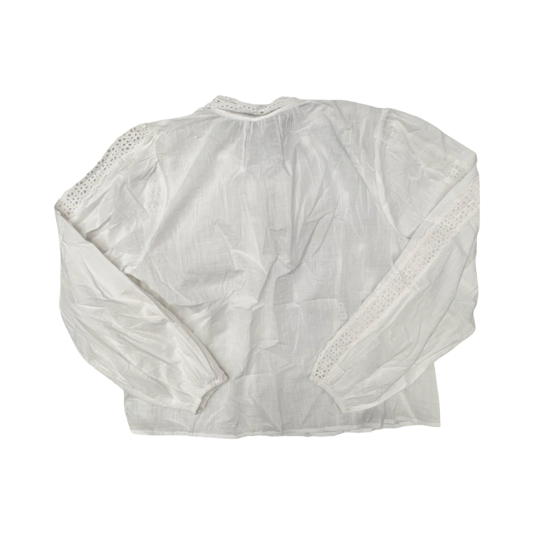 Top Ls By Loft In White, Size:S