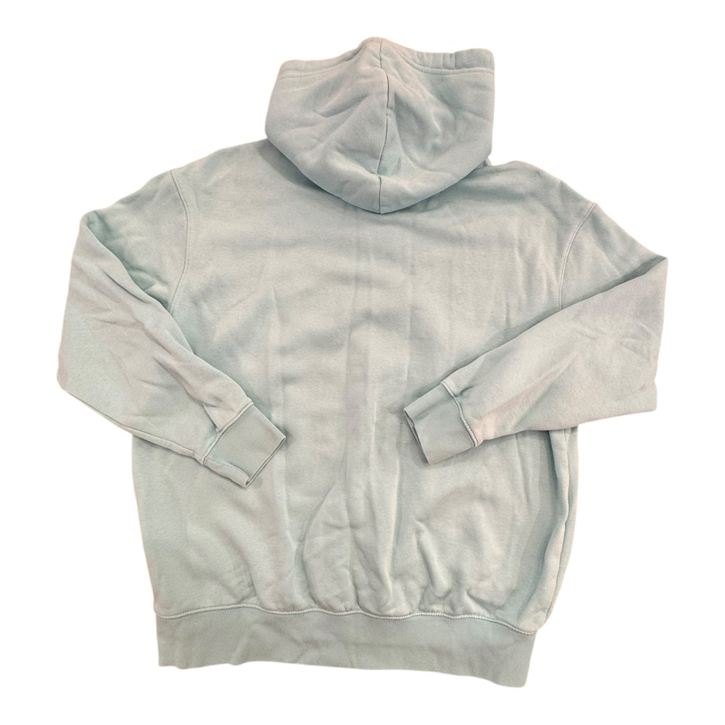 Athletic Sweatshirt Hoodie By Nike In Teal, Size:S