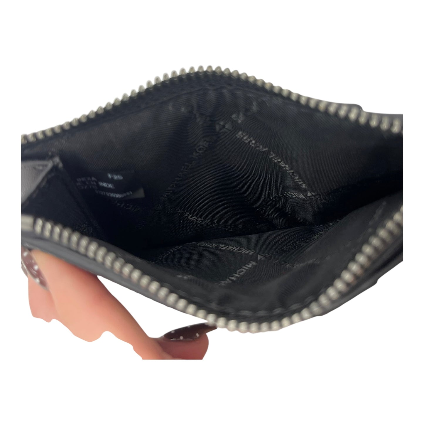 Id/Card Holder Designer By Michael Kors In Black