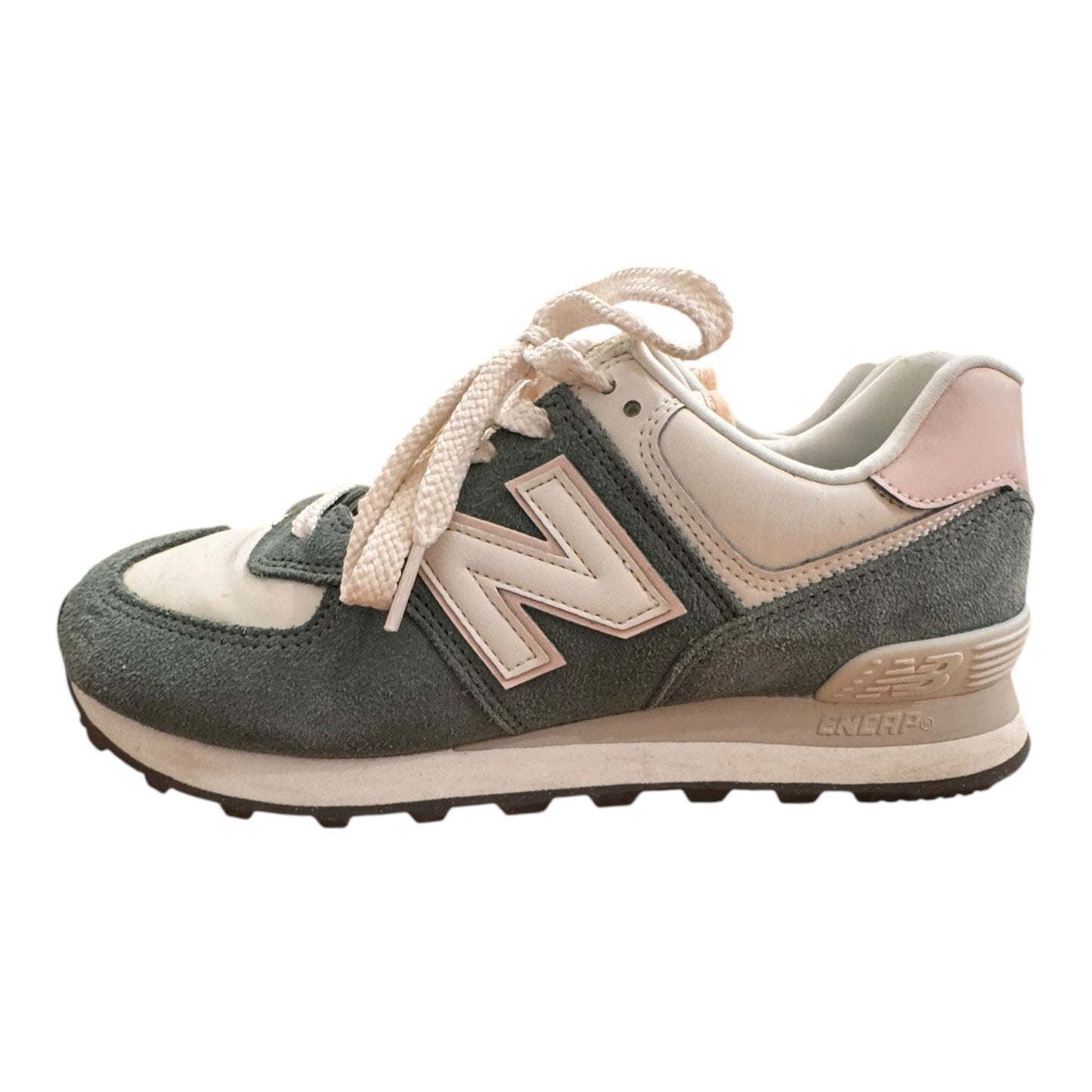Shoes Sneakers By New Balance In Pink & Tan, Size:8.5