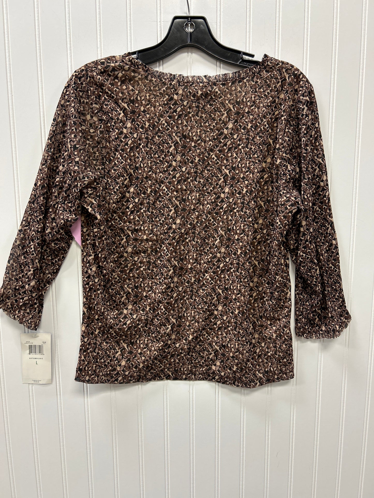 Top Ls By Cmc In Brown, Size:L
