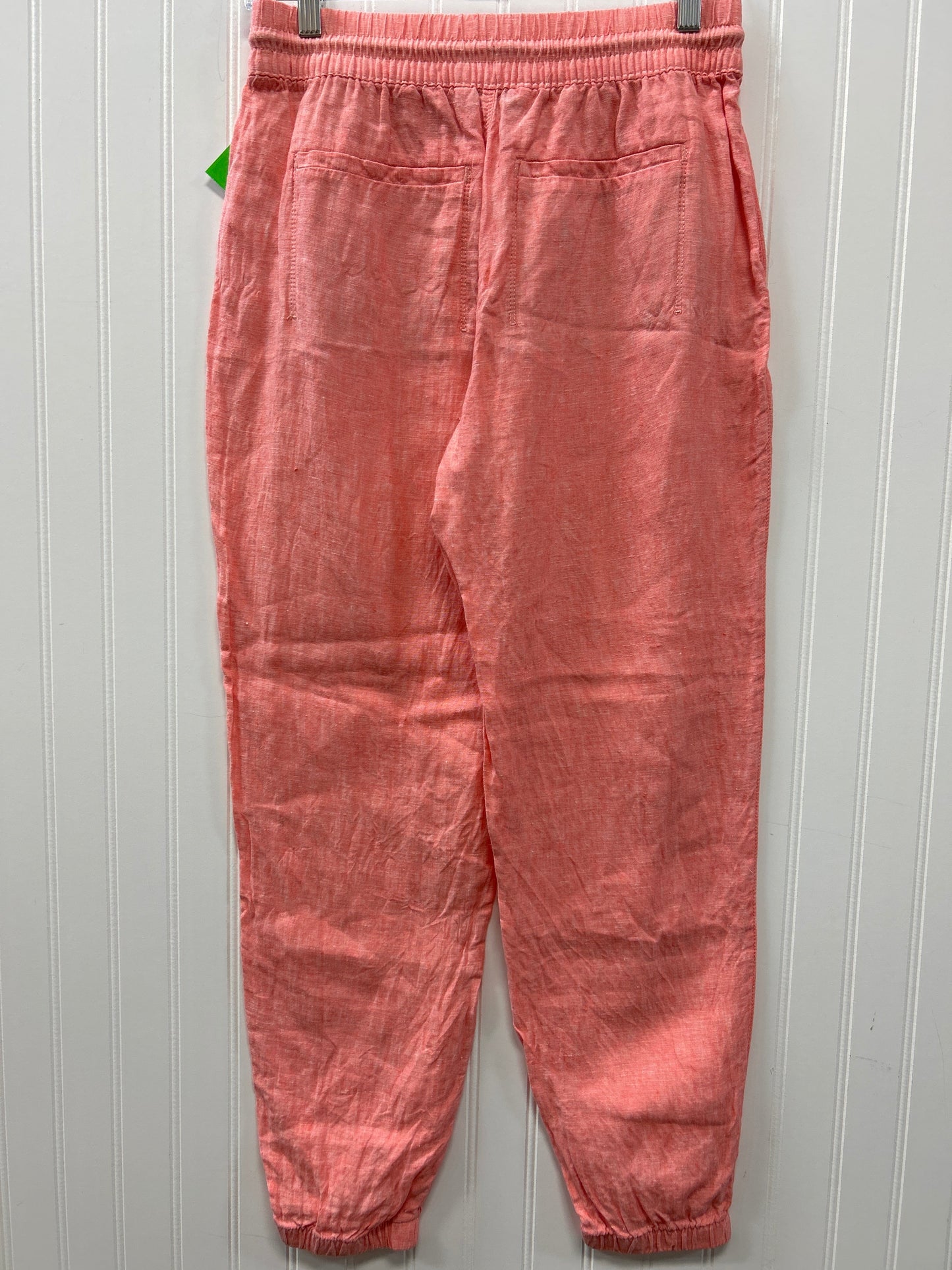 Pants Linen By Athleta In Coral, Size:4