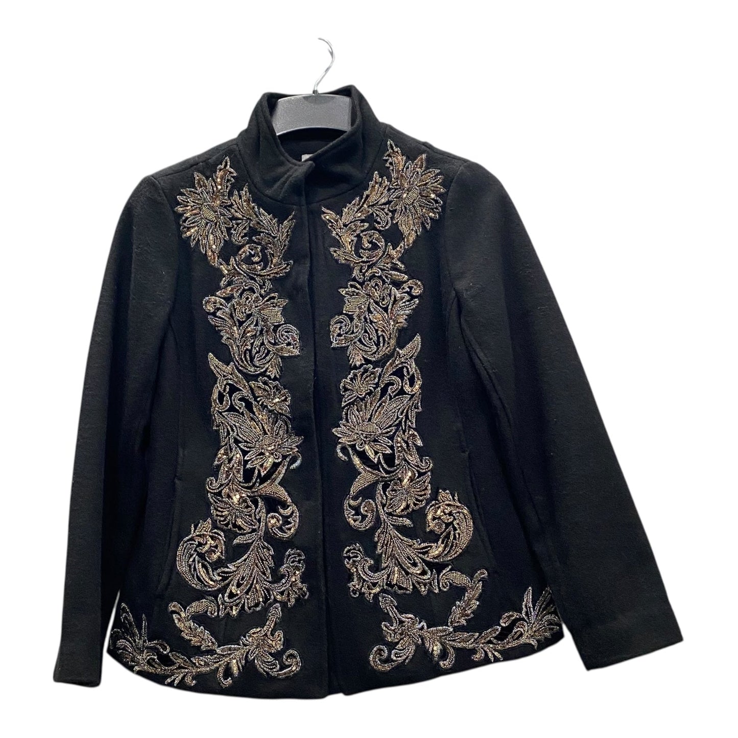 Jacket Other By Chicos In Black, Size:S