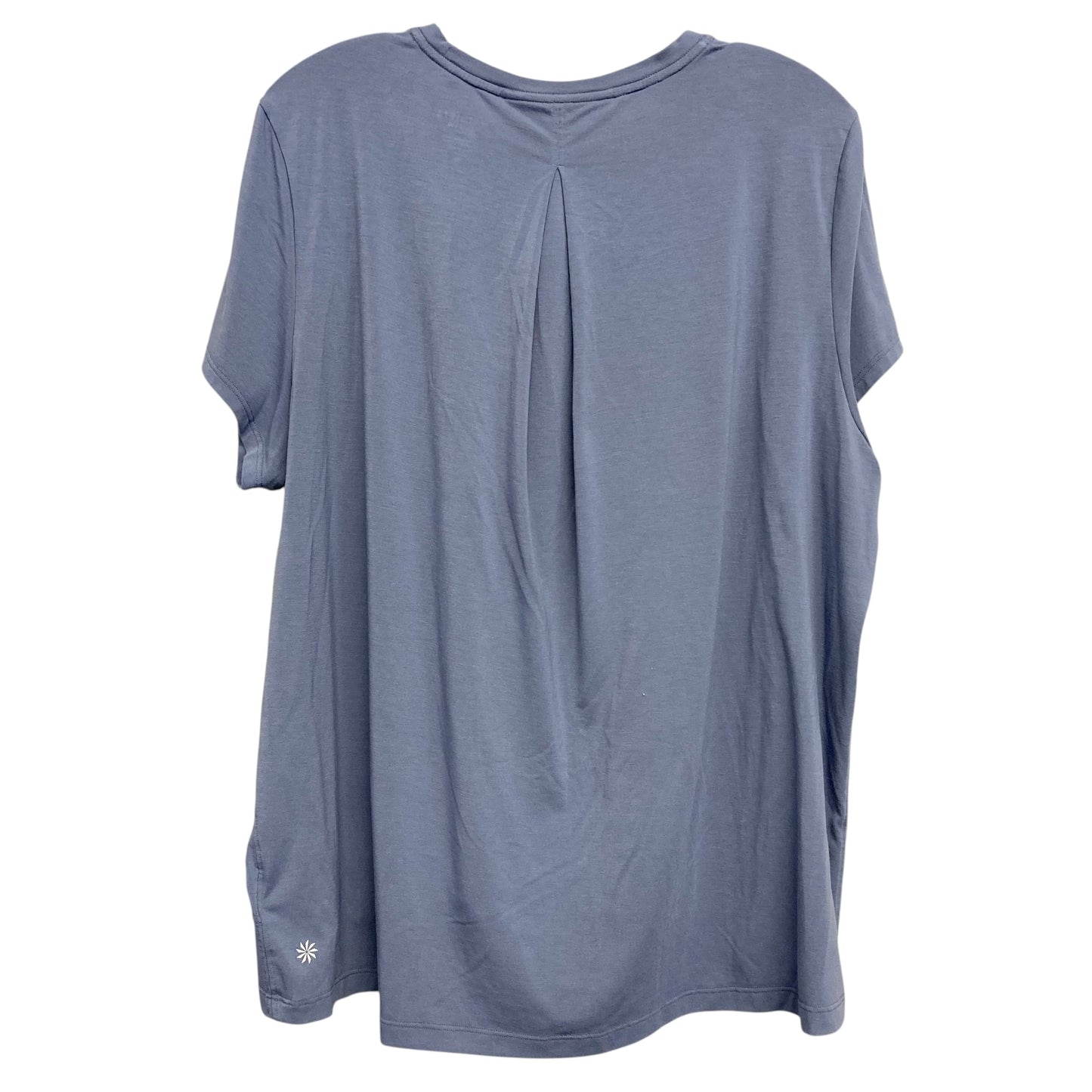 Athletic Top Ss By Athleta In Blue, Size:M