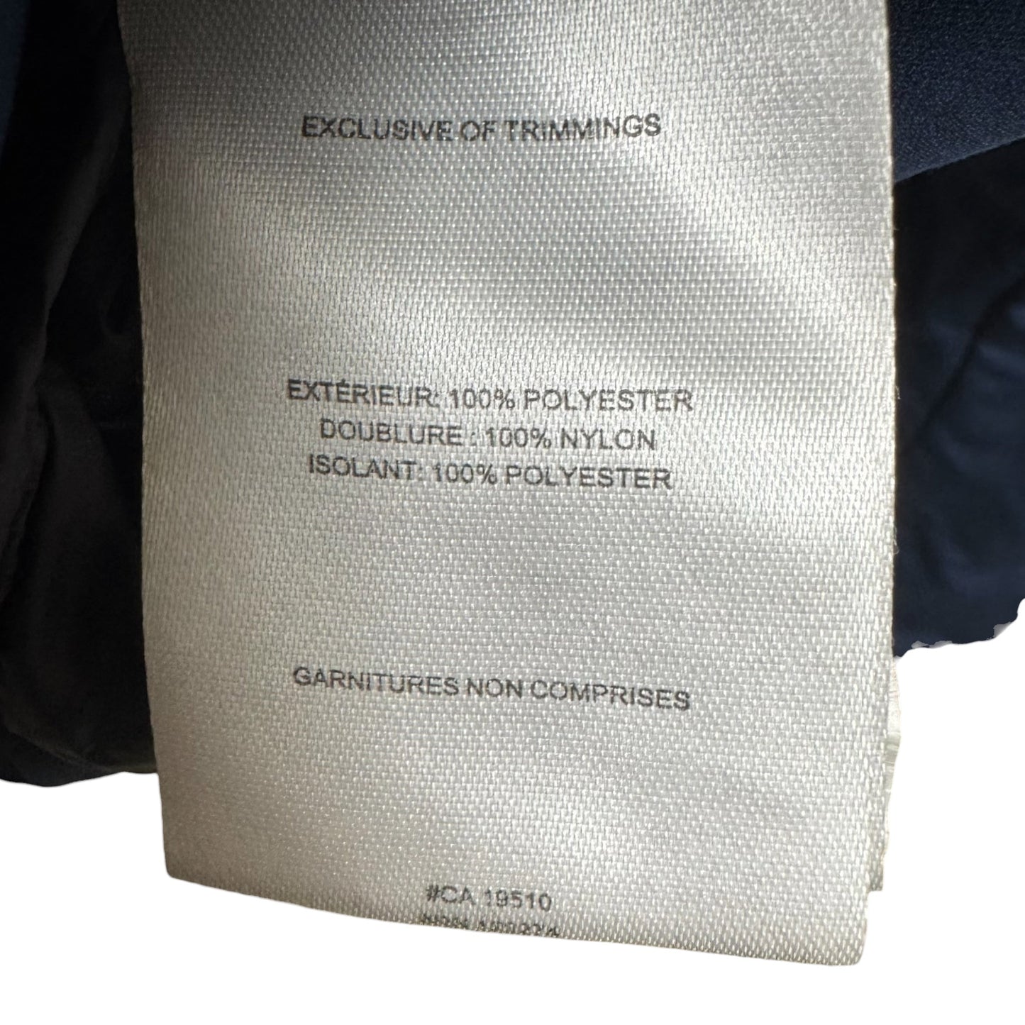Jacket Puffer & Quilted By Lole In Navy, Size: S