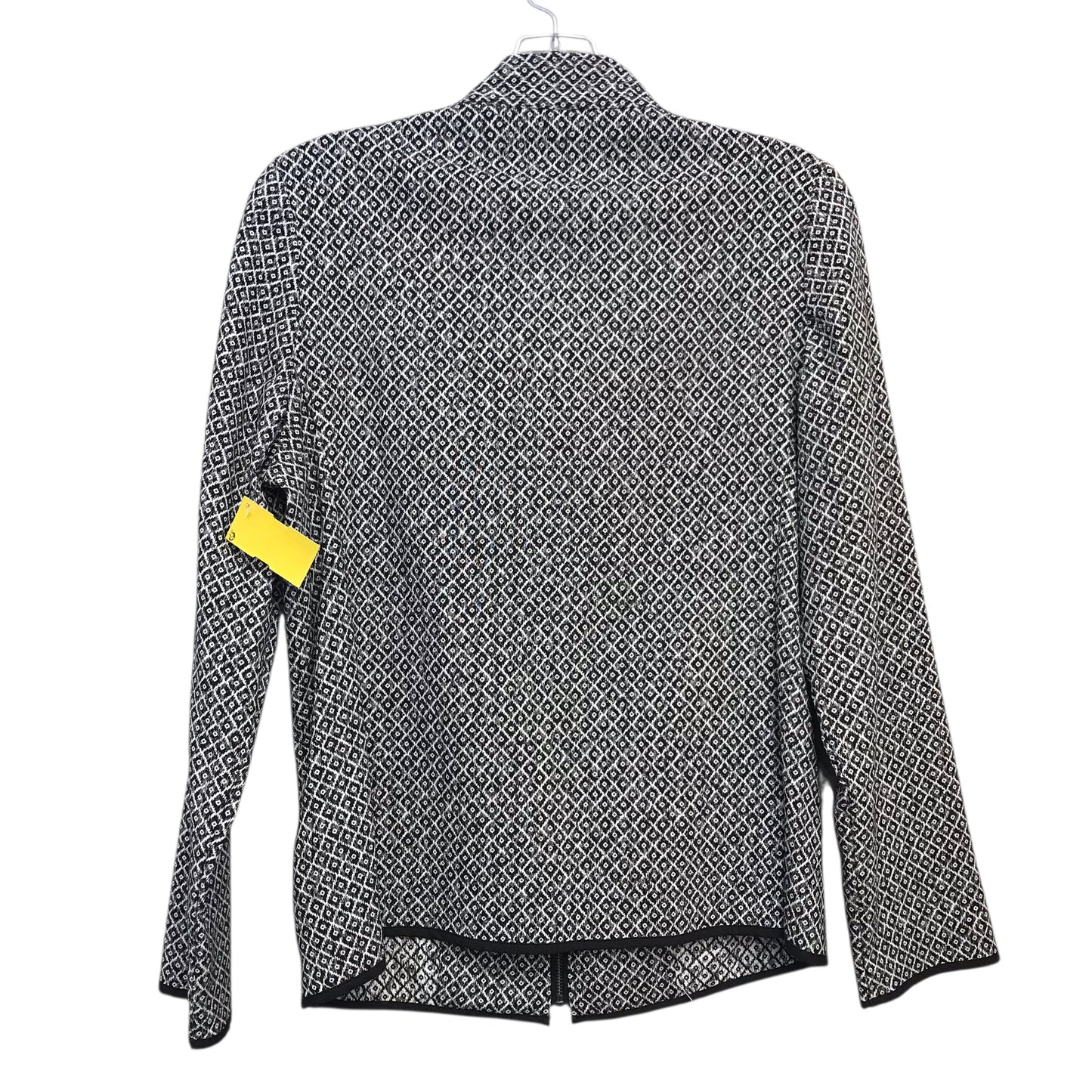 Jacket Other By Chicos In Black & White, Size:M