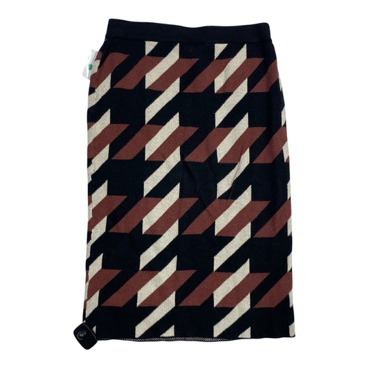 Skirt Midi By Ann Taylor In Multi, Size:Xs