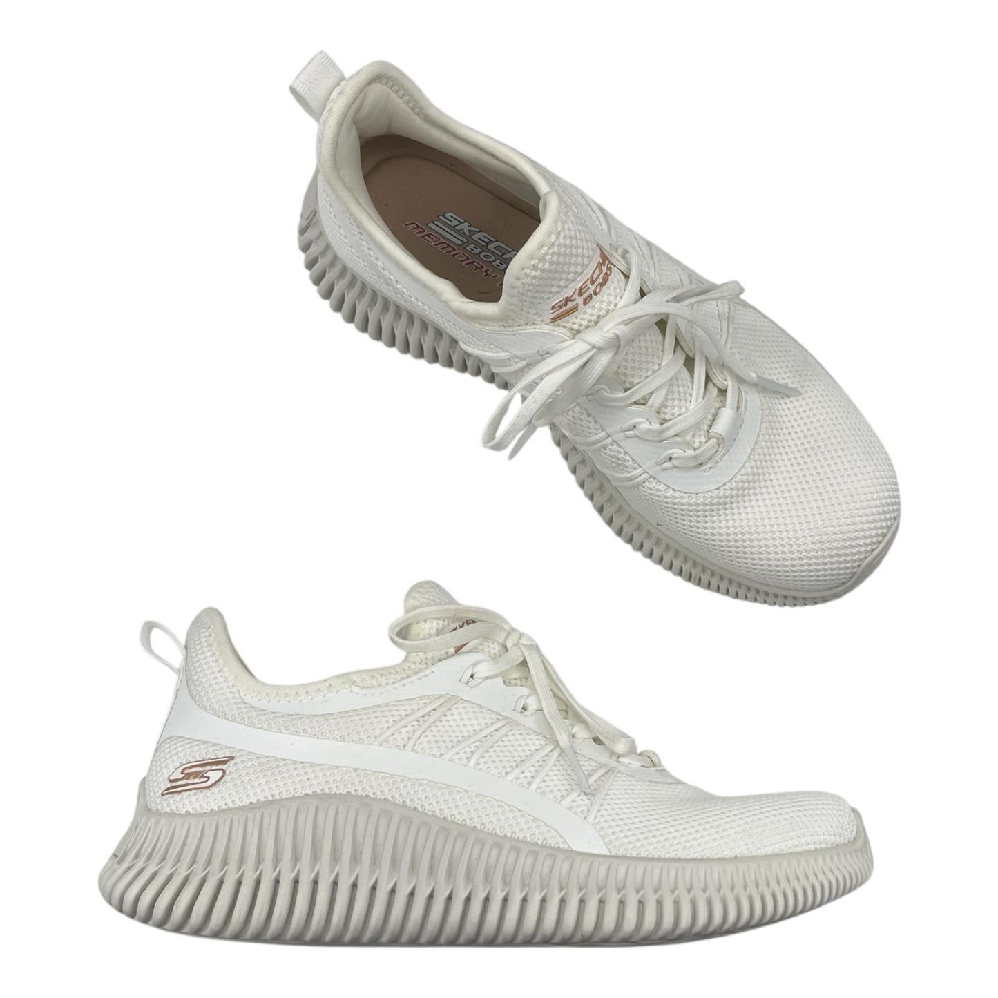 Shoes Athletic By Skechers In Cream, Size:5