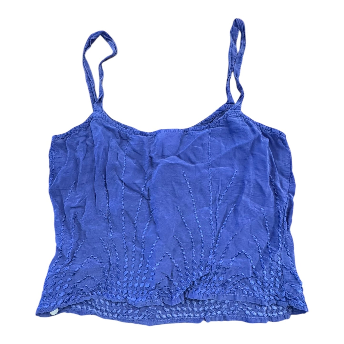 Top Sleeveless Designer By Johnny Was In Purple, Size:S