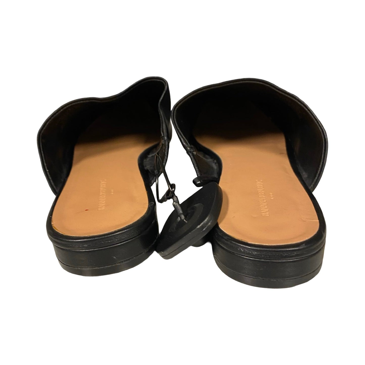 Shoes Flats By Banana Republic In Black, Size:10