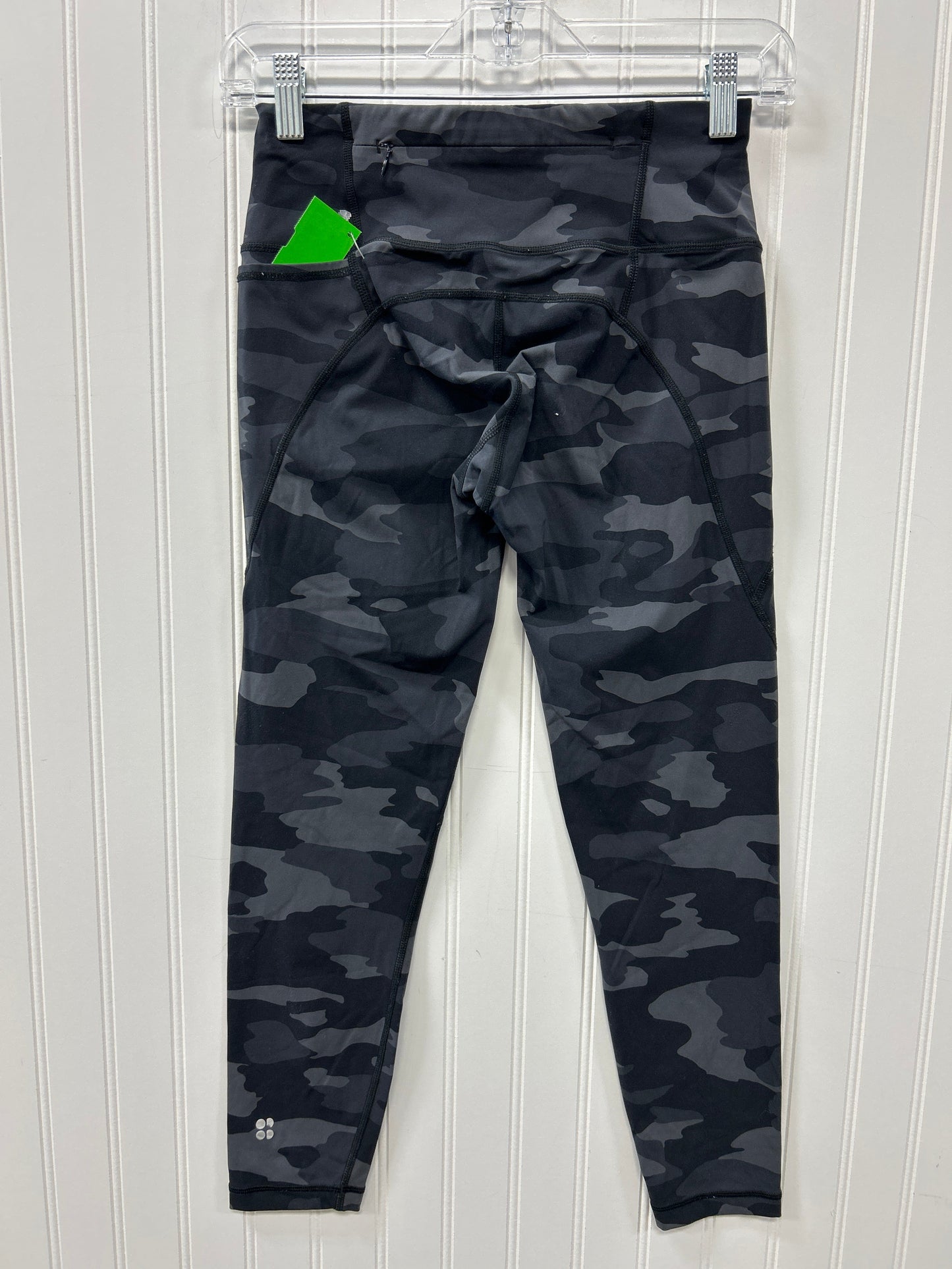 Athletic Leggings By Sweaty Betty In Grey, Size:Xs