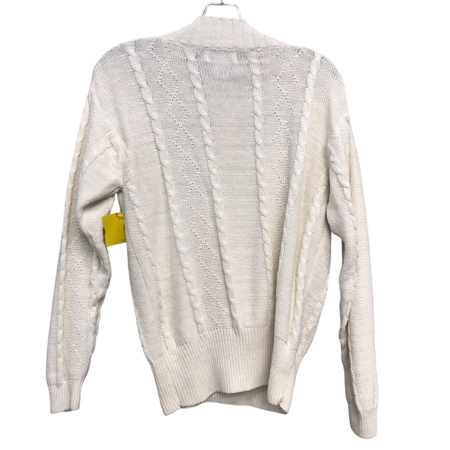 Sweater By Pappagallo In White, Size:S