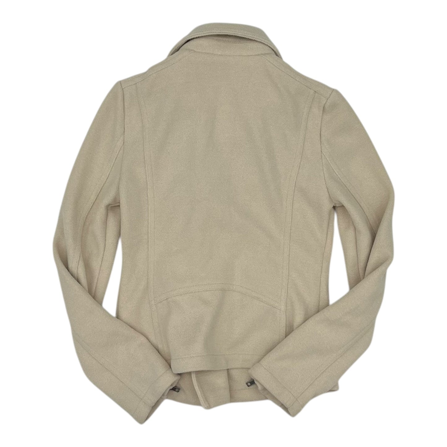 Jacket Moto By Z Supply In Cream, Size:Xs