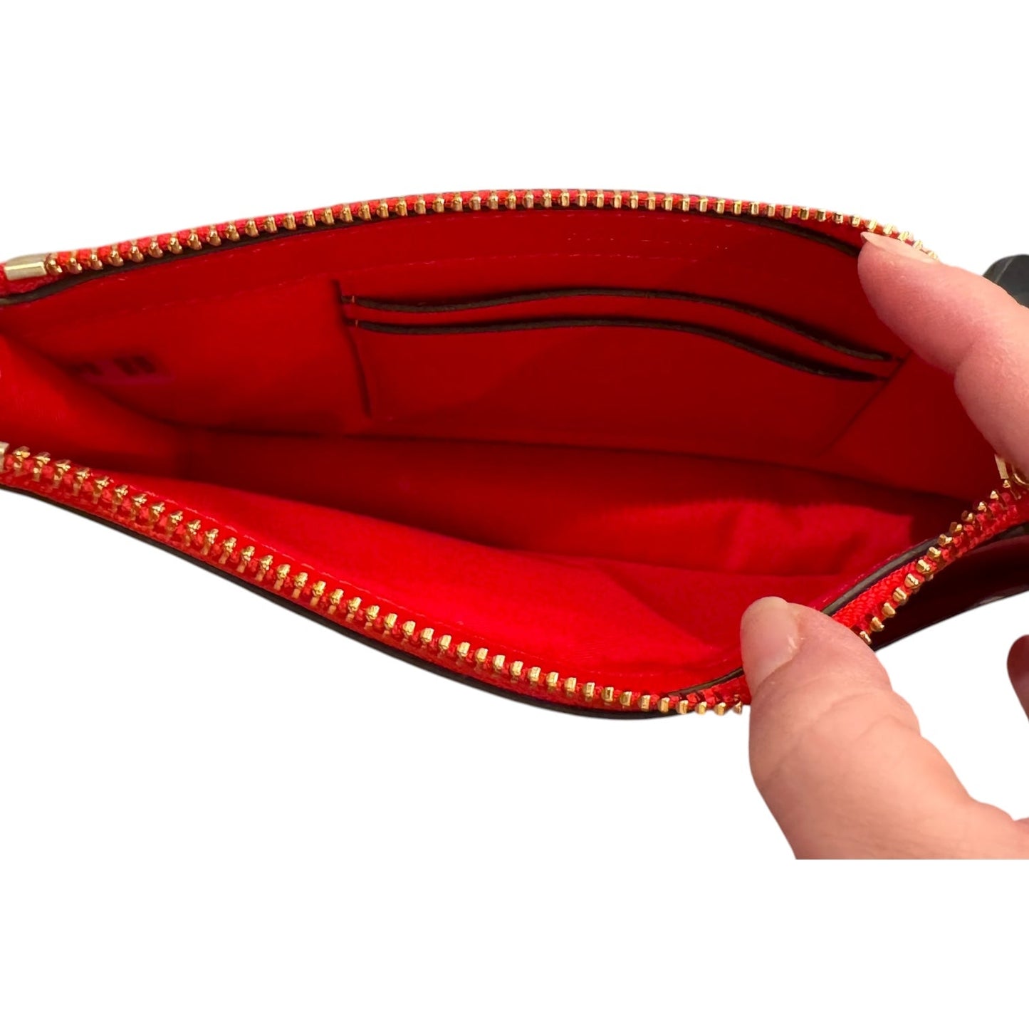 Wristlet Designer By Tory Burch In Red, Size:Medium