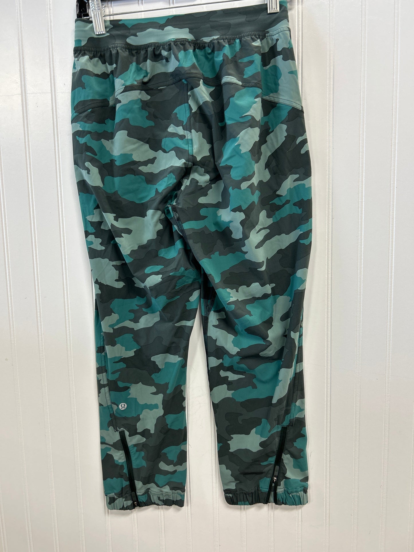 Athletic Pants By Lululemon In Teal, Size:6