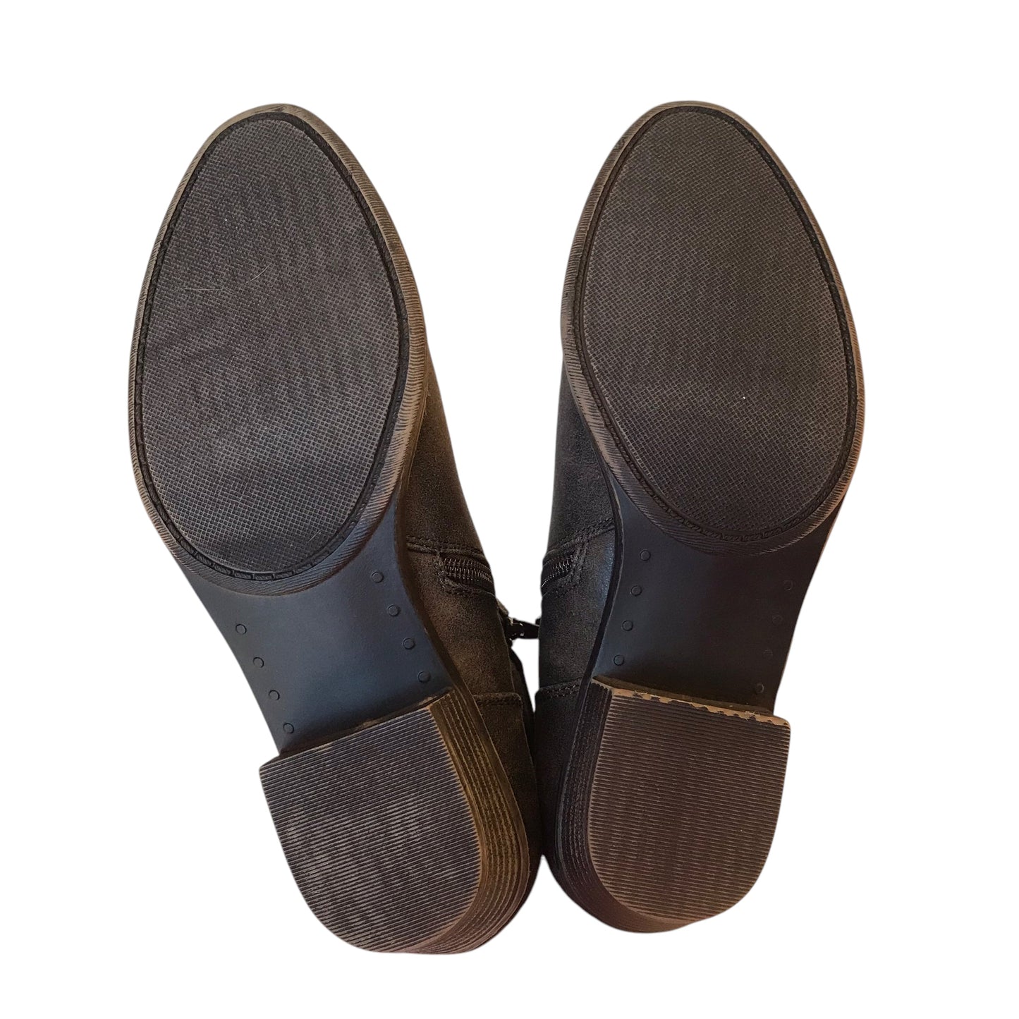 Boots Ankle Heels By Sugar In Brown, Size:7