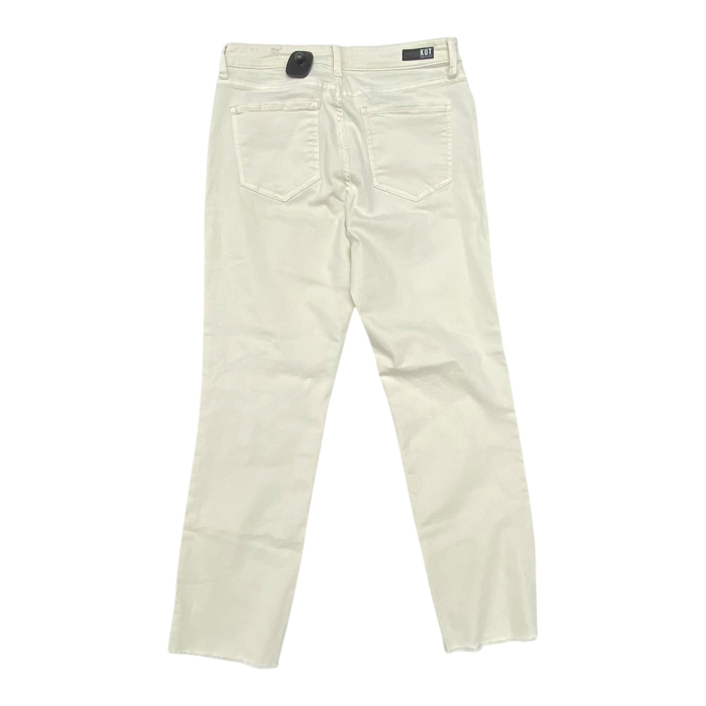 Jeans Straight By Kut In Cream, Size:10