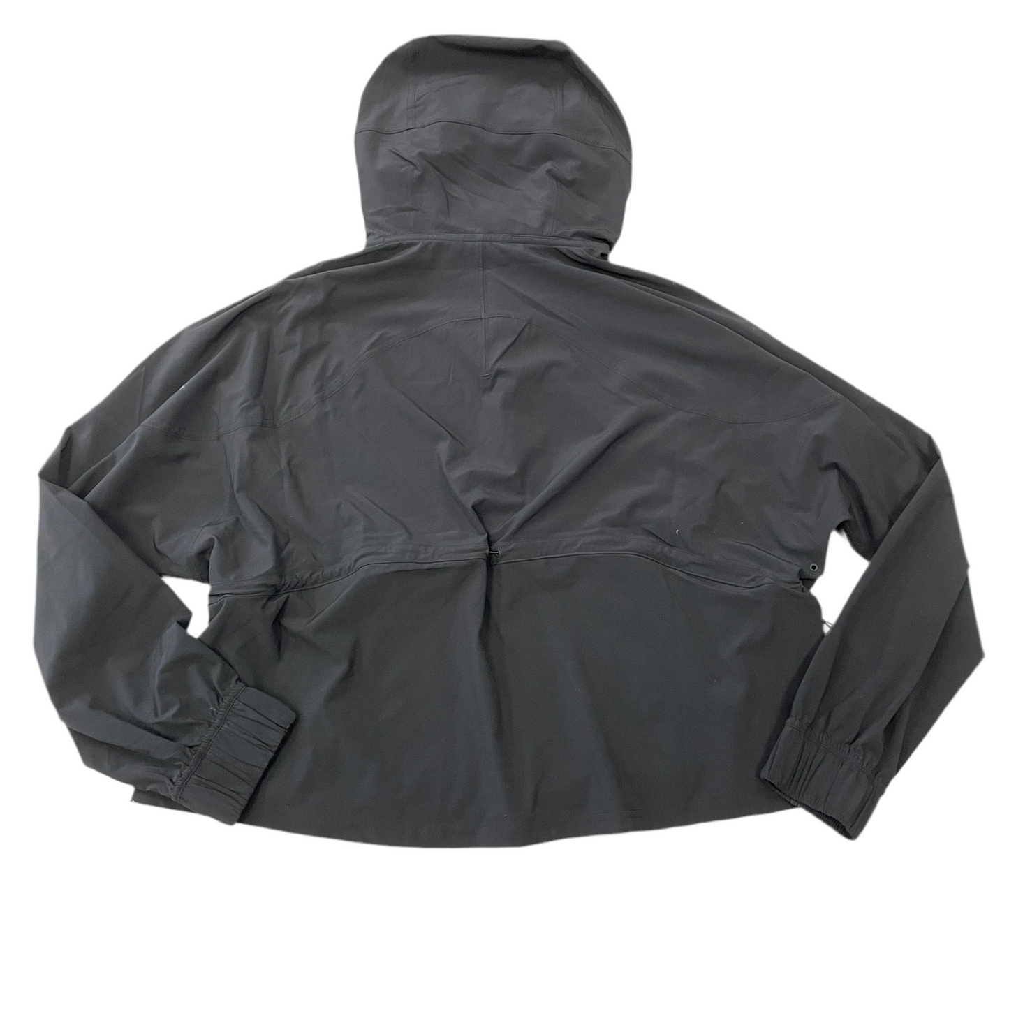 Athletic Jacket By Lululemon In Black, Size: 8