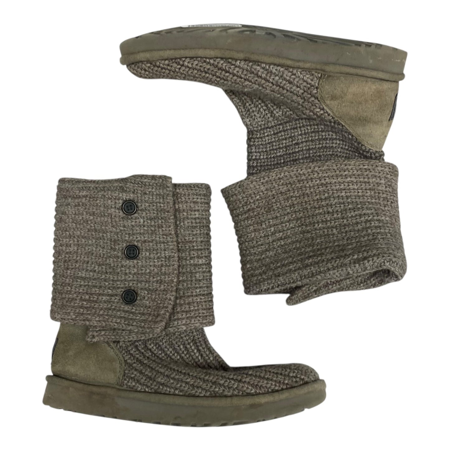 Boots Designer By Ugg In Brown, Size:8