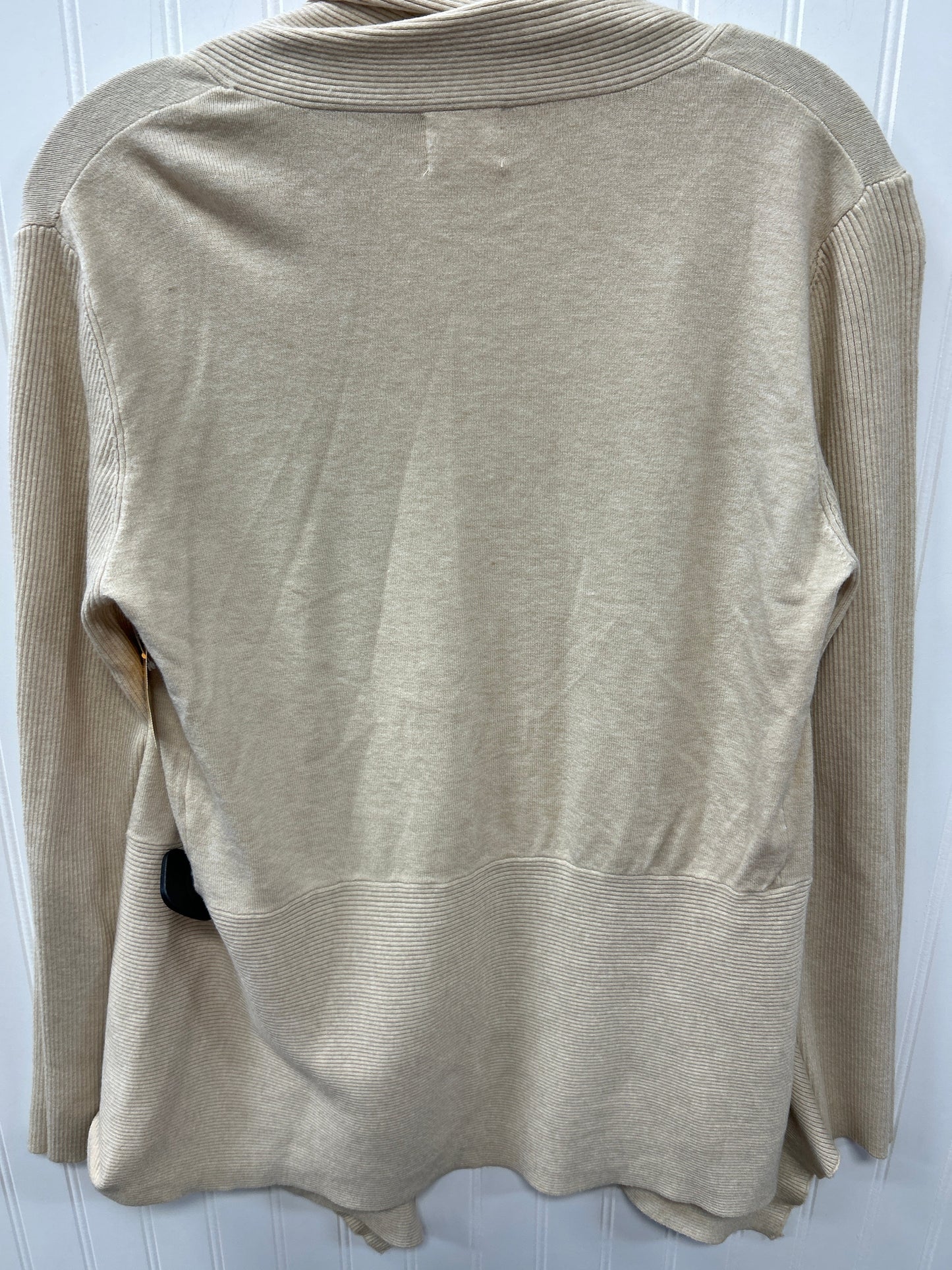 Sweater Cardigan By Dreamers In Cream, Size:M