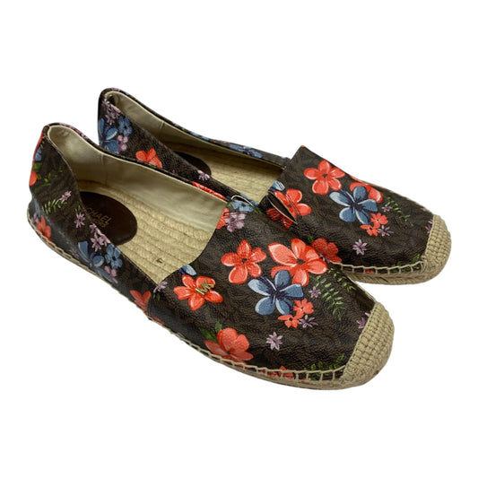 Shoes Flats By Michael By Michael Kors In Brown, Size:8