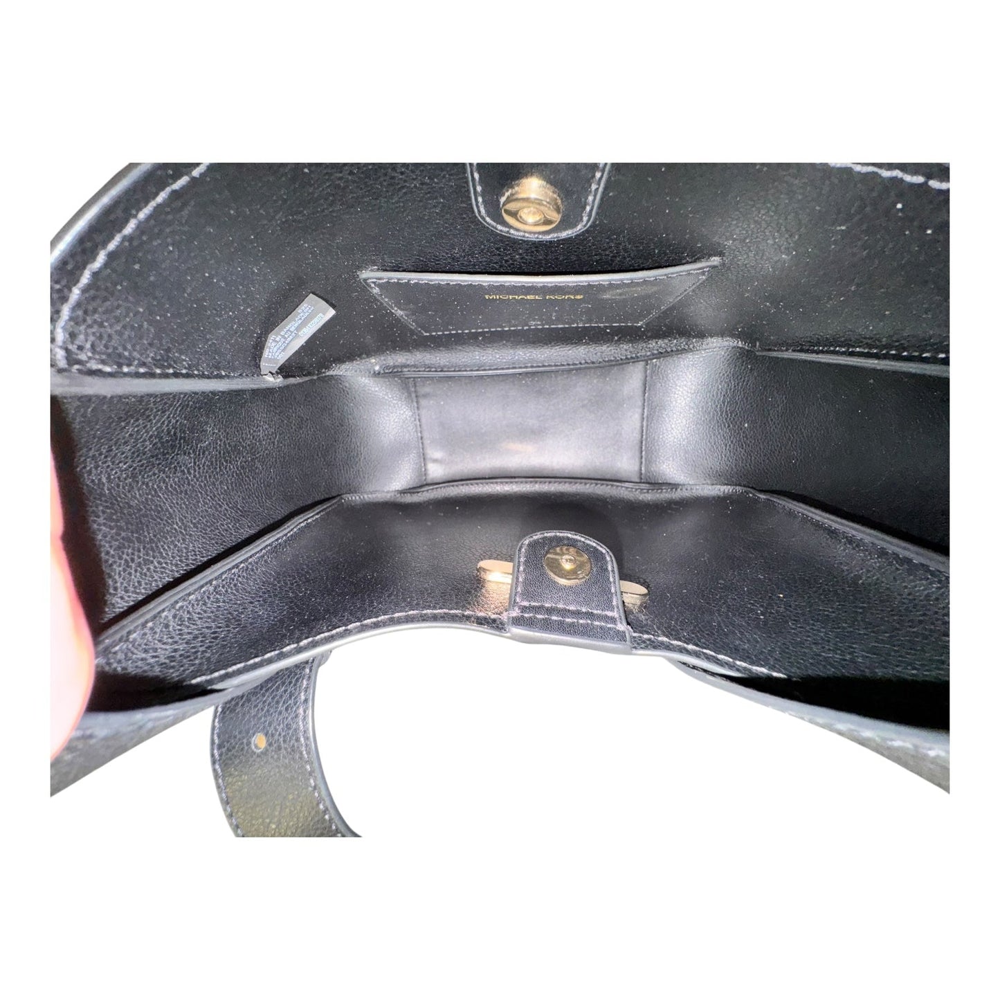 Handbag Designer By Michael Kors In Black, Size:Medium