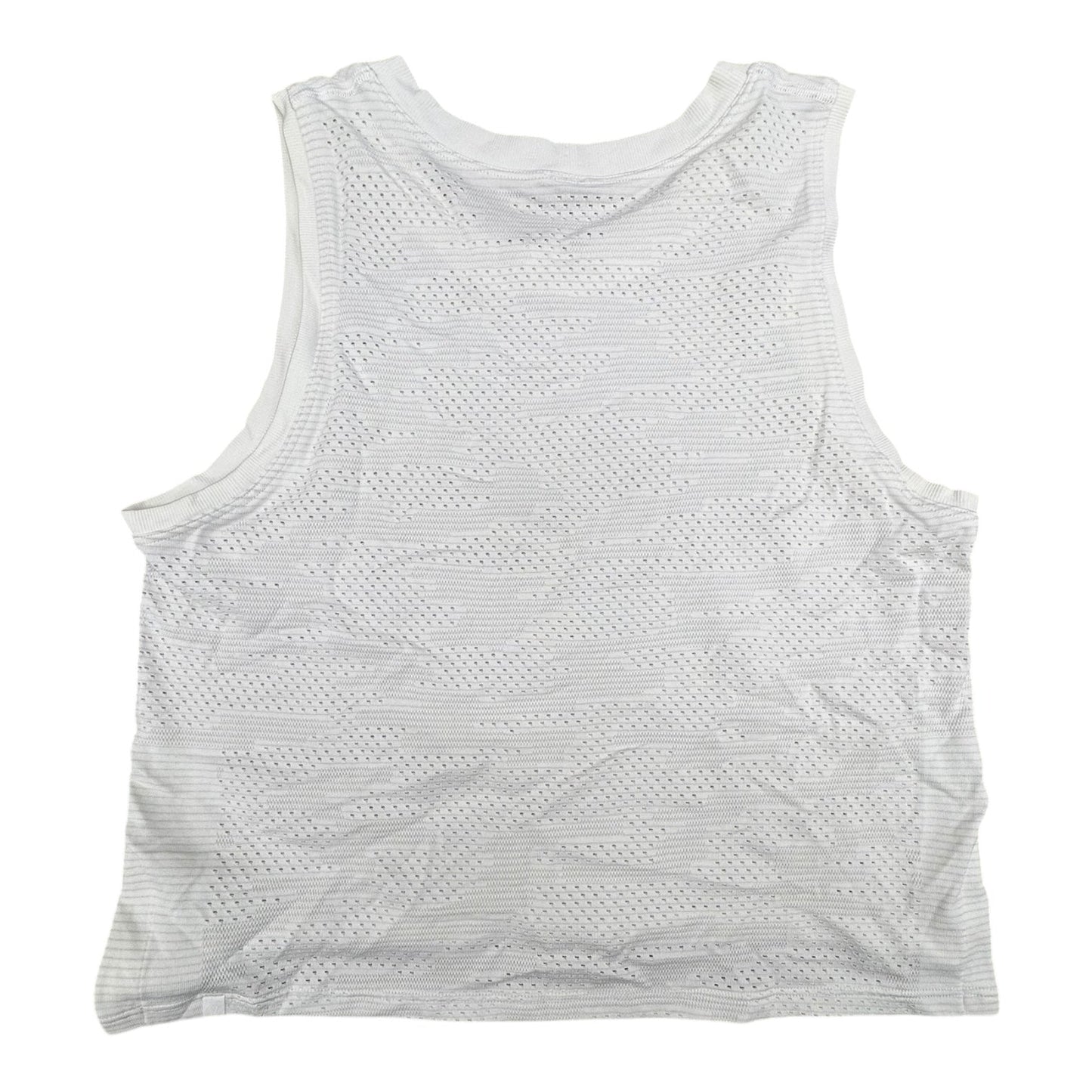 Athletic Tank Top By Lululemon In White, Size:S