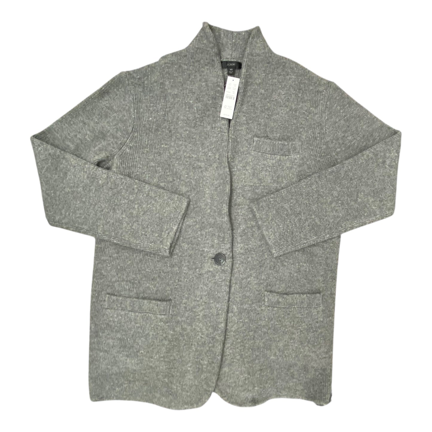 Blazer By J. Crew In Grey, Size:Xs