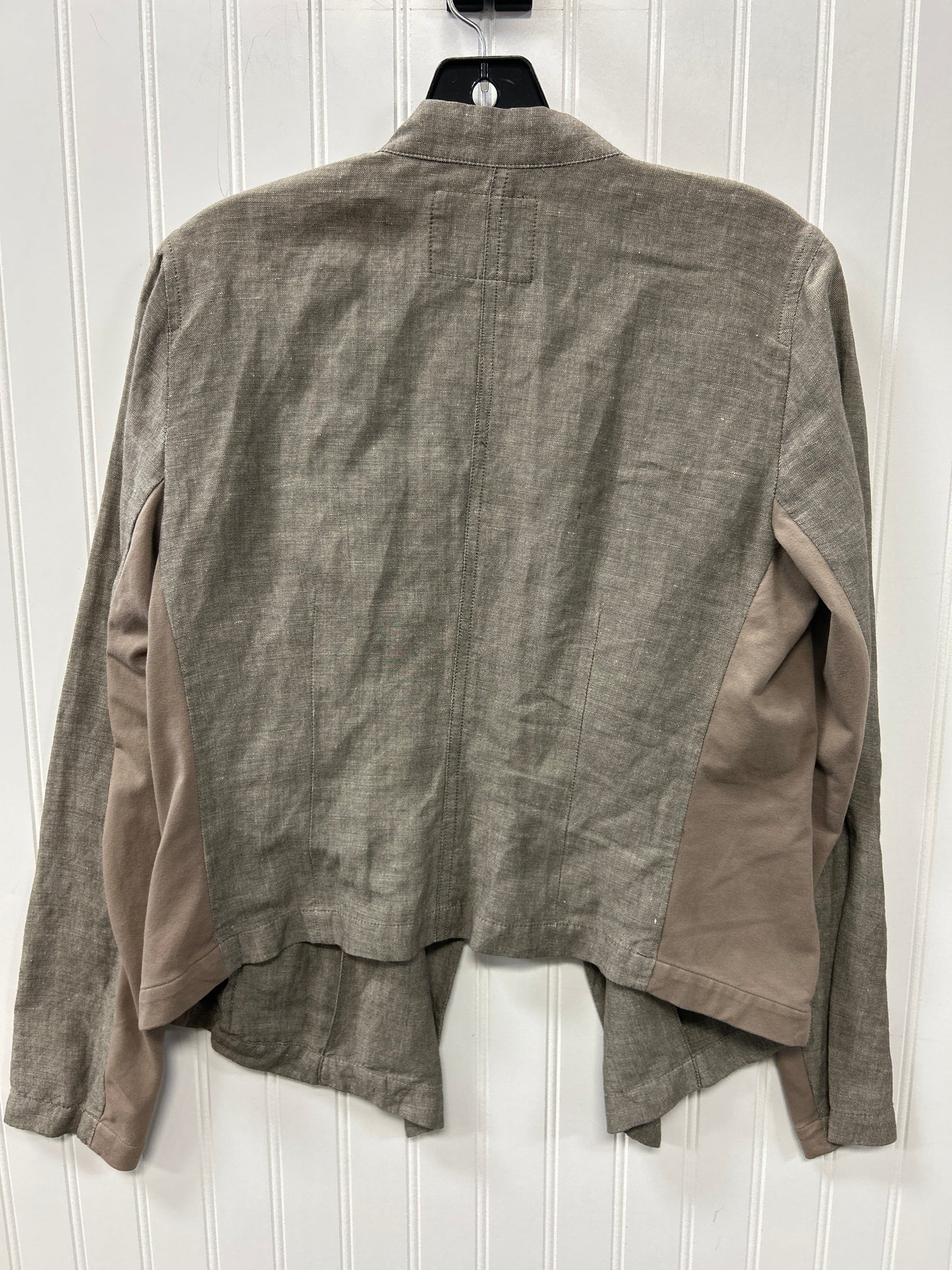 Blazer By Nic + Zoe In Taupe, Size:S