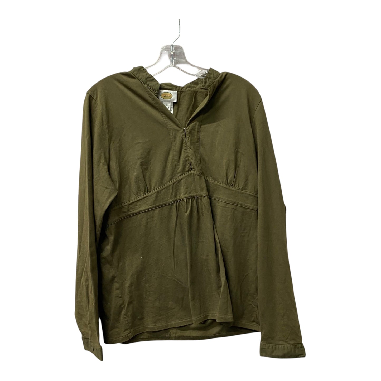 Top Ls By Talbots In Green, Size:Xl
