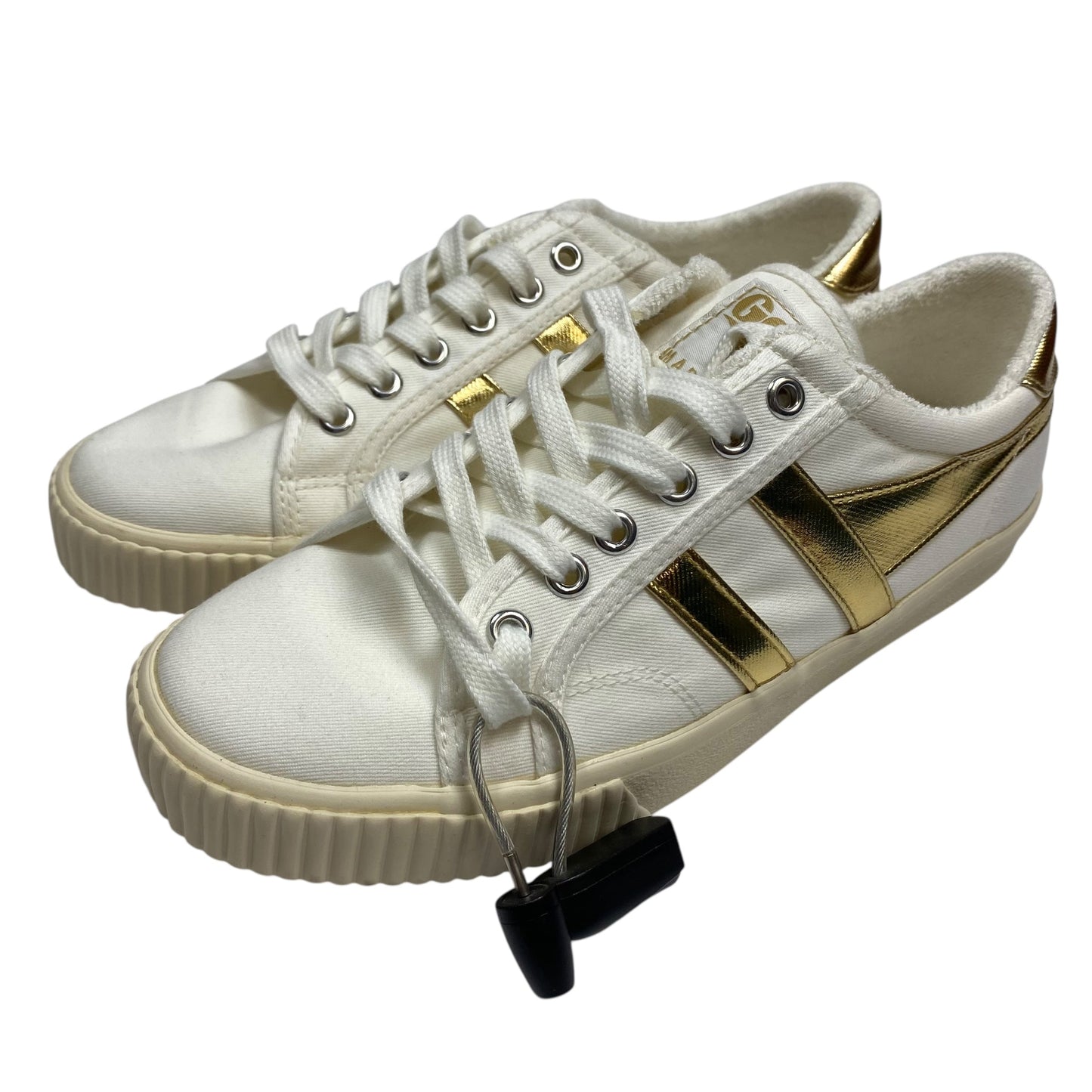 Shoes Sneakers By Gola In Cream, Size:8