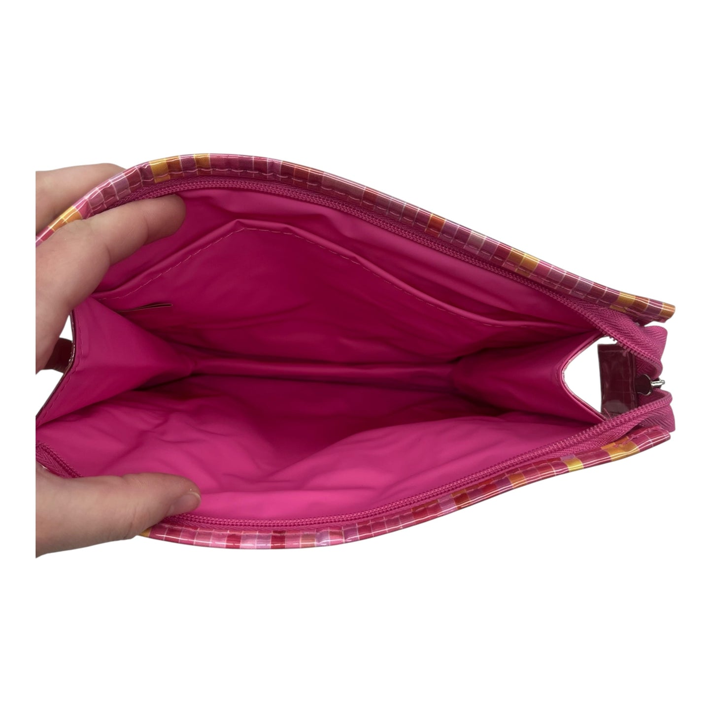 Makeup Bag By Clinique In Pink, Size:Medium