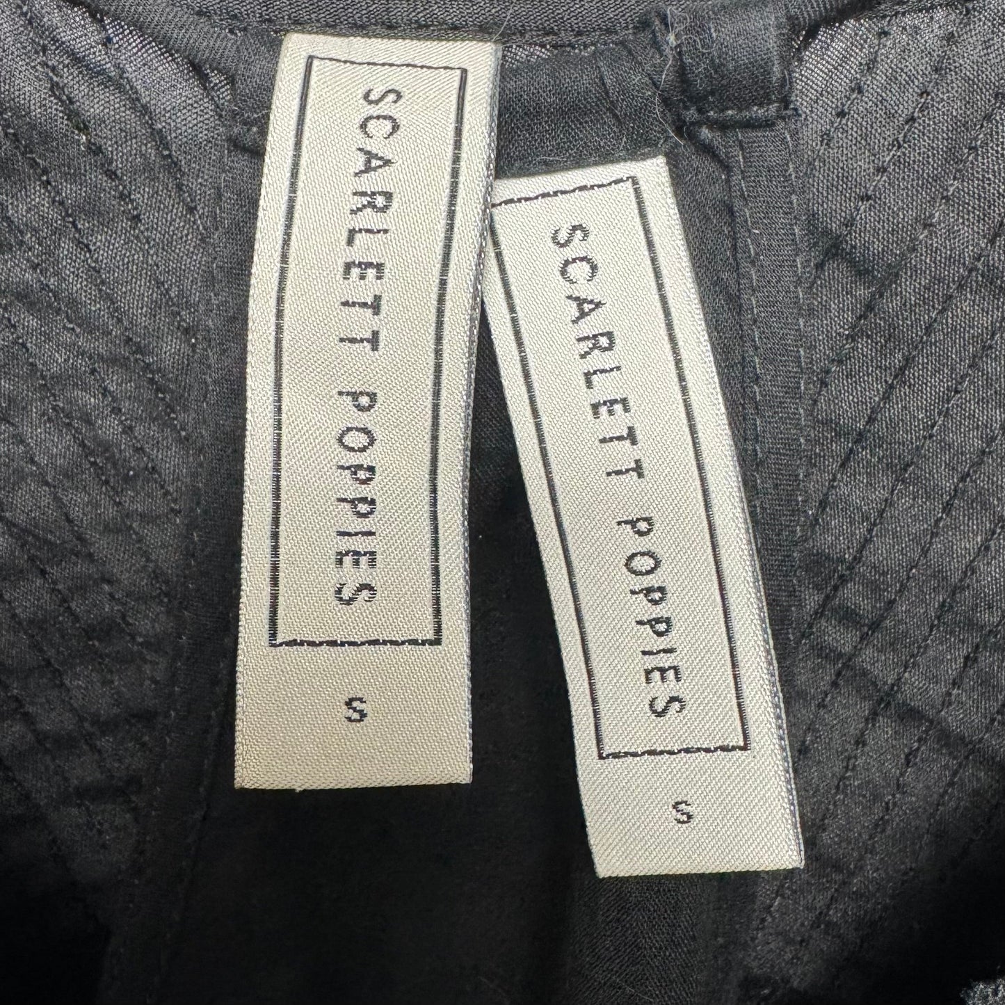 Top Long Sleeve By Scarlett Poppies In Black, Size: S